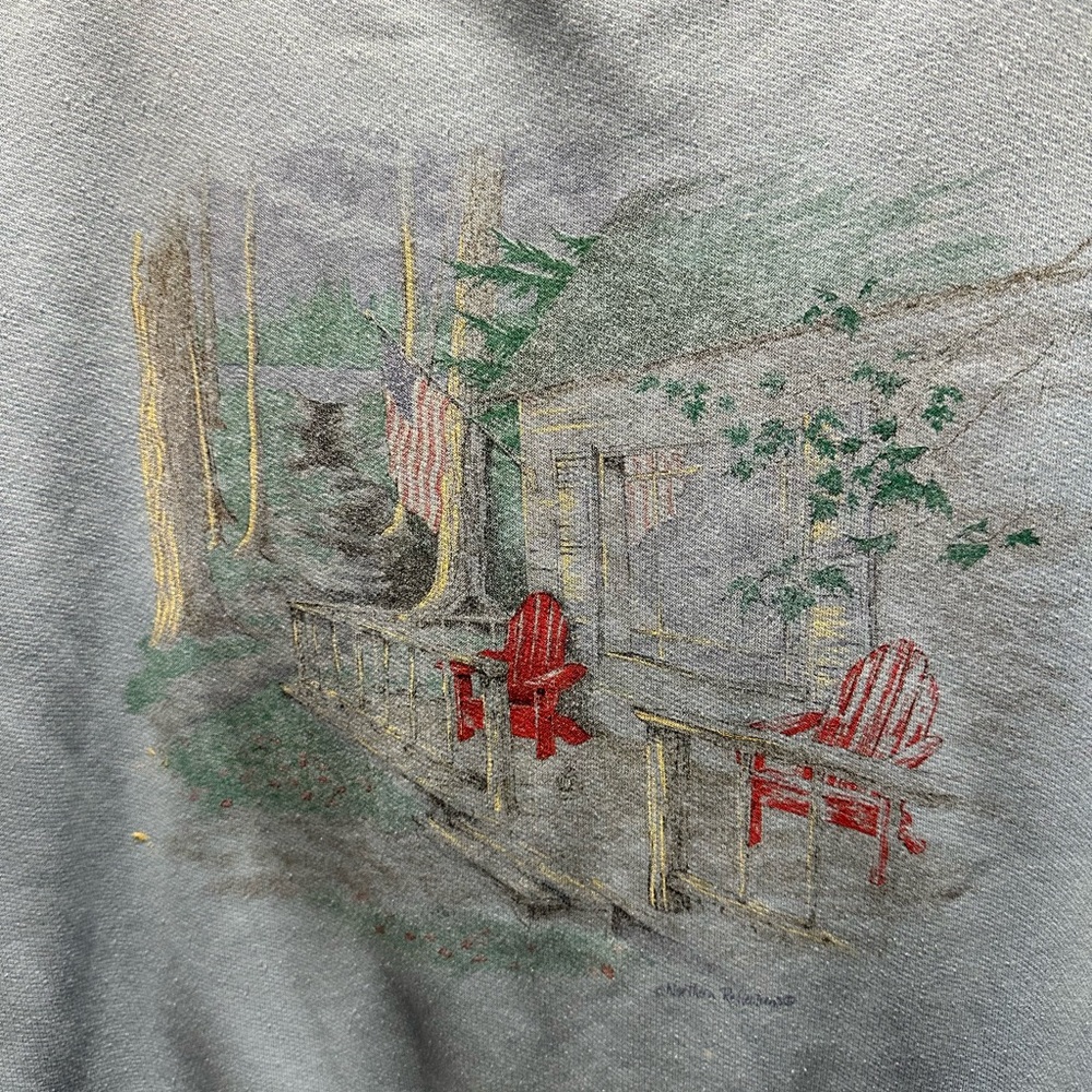 Vintage Northern Reflection patriotic sweatshirt size‎ Large - Picture 2 of 6